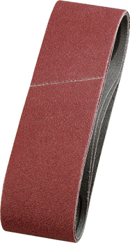 Aluminium Oxide Sanding Belt for Wood and Metal, 3-Piece, 40 x 303 mm, G60