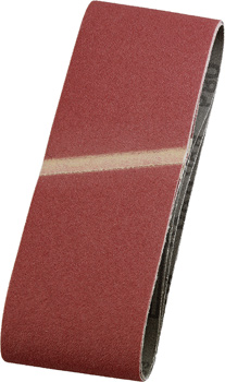 Bandes abrasives, BOIS & MÉTAL, corindon affiné, 75 x 457 mm