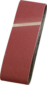 Bandes abrasives, BOIS & MÉTAL, corindon affiné, 75 x 510 (508) mm