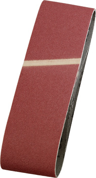 Bandes abrasives, BOIS & MÉTAL, corindon affiné, 75 x 533 mm