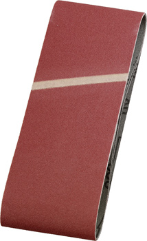 Aluminium Oxide Sanding Belt for Wood and Metal, 3-Piece, 100 x 560 mm, G100