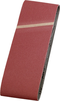 Bandes abrasives, BOIS & MÉTAL, corindon affiné, 100 x 610 mm