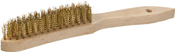 Brosse à main, fils laiton