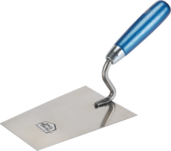 Bucket trowel, swan neck