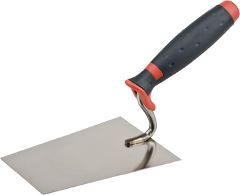 Bucket trowel, swan neck