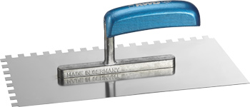 Smoothing Trowel, 2-Sided Notched, 280 x 130 mm