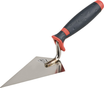 Pointing Trowel with 2-Component Handle, Hamburg Shape, 140 mm