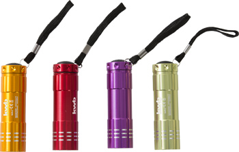 MINI Taschenlampe mit 9-LED`s