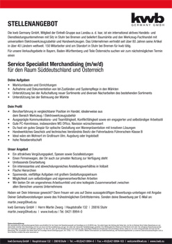 Stellenangebote | Über Uns | Unternehmen | Hauptnavigation | kwb Germany GmbH
