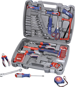 Maletín de herramientas profesionales - muchas herramientas fabricadas en  Alemania - FAMEX 429-88