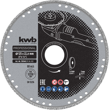 kwb Bande abrasive 100 x 610 mm K150