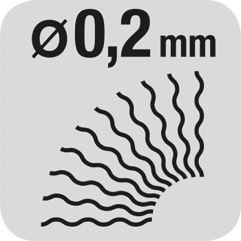 Bohrmaschinen Bürsten, fein 0.2 mm Bohrmaschinen Bürsten, fein 0.2 mm