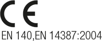 CE EN 140, EN 14387: 2004 CE EN 140, EN 14387: 2004