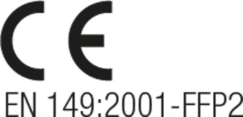 CE EN 149: 2001 – FFP2 CE EN 149: 2001 – FFP2