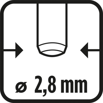 Rundschaft 2,8mm Rundschaft 2,8mm