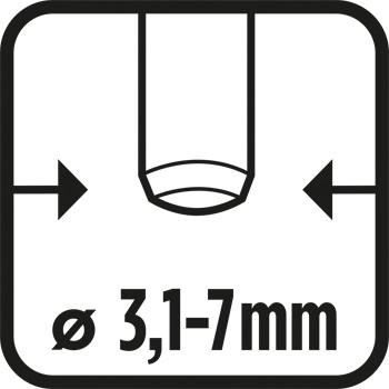 Rundschaft 3,7 - 7 mm
