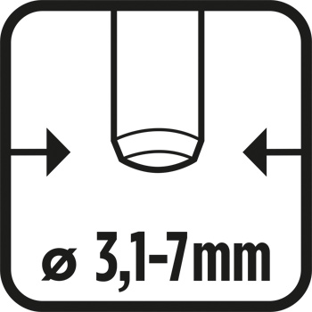 Rundschaft 3,7 - 7 mm Rundschaft 3,7 - 7 mm