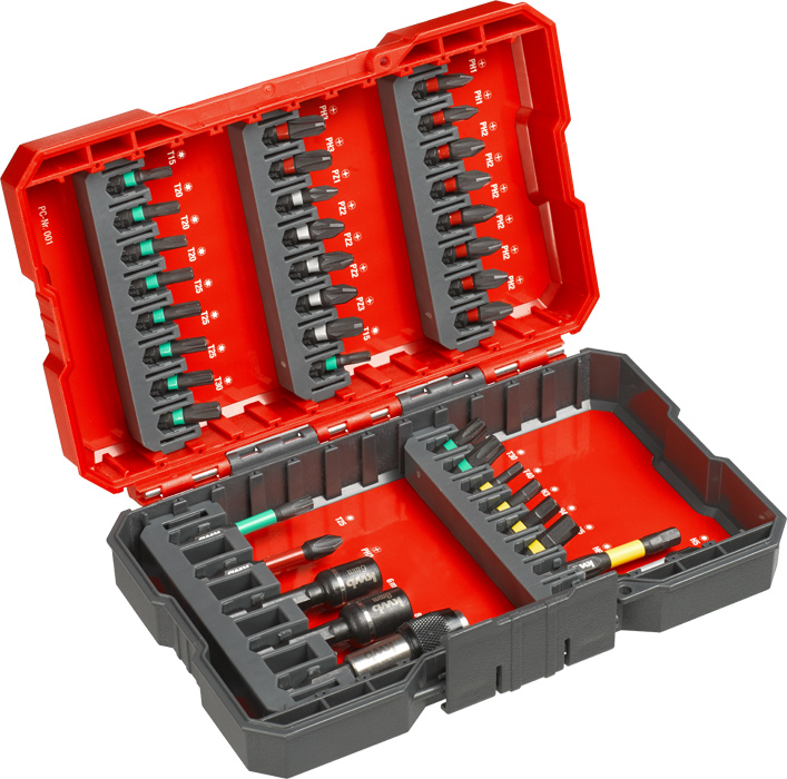 Caja de puntas Impact kwb de 37 piezas Caja L, BIT-BOXEN y BIT-SETS, Puntas, Accesorios herramientas eléctricas, Productos, Navegación  principal