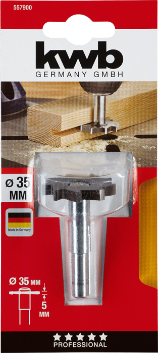 Scheibennut Nutfräser kwb Schlitzsäge  Holzfräser Werkzeugstahl 5.0 x 35 mm