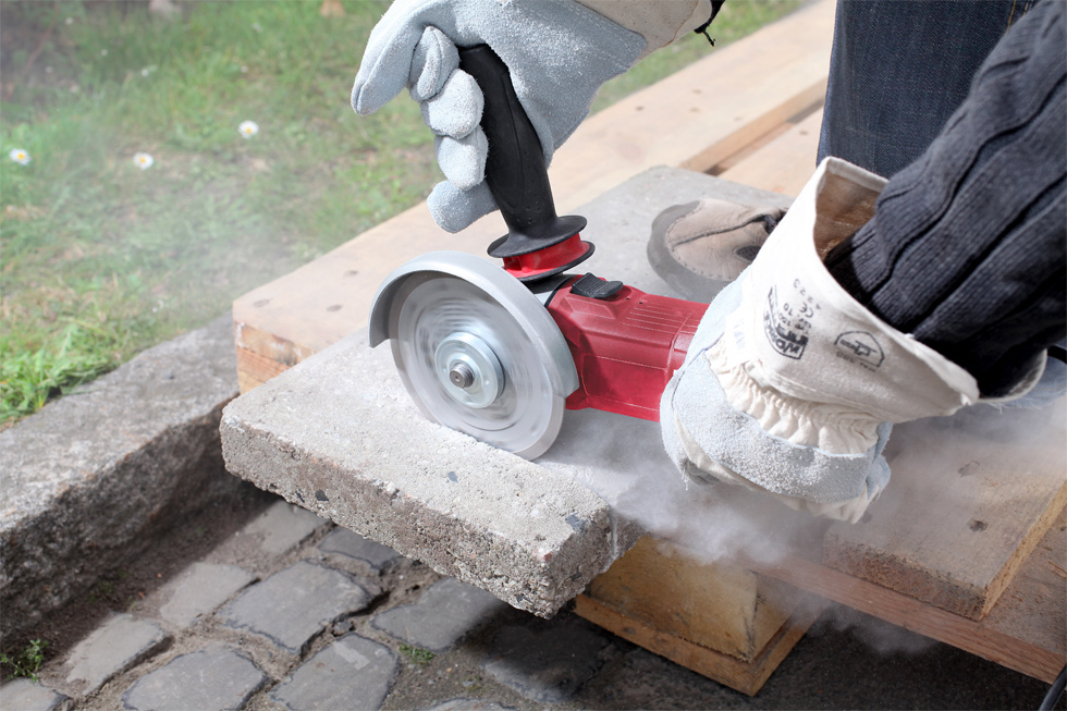 Diamond cutting disc set 3 pcs. Angle grinder accessories